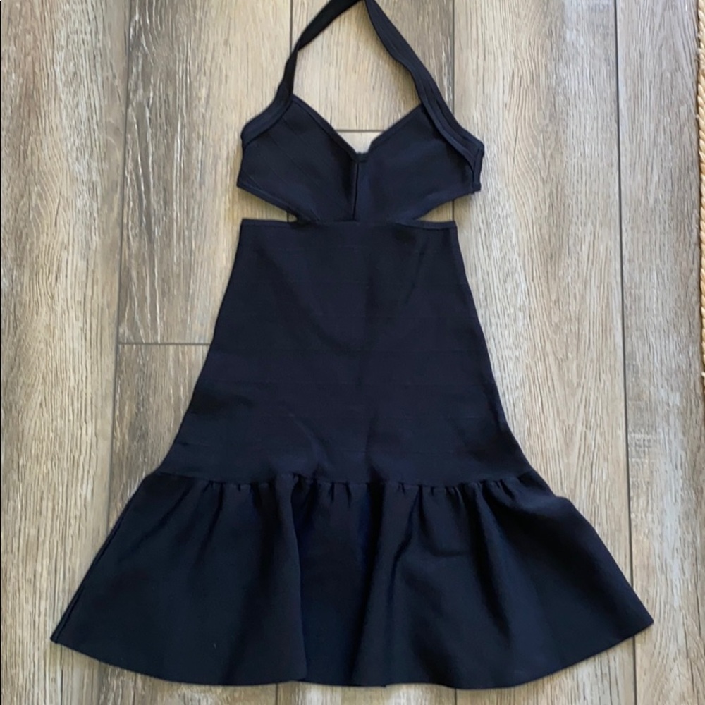 NWOT Guess Black Bandaged Dress